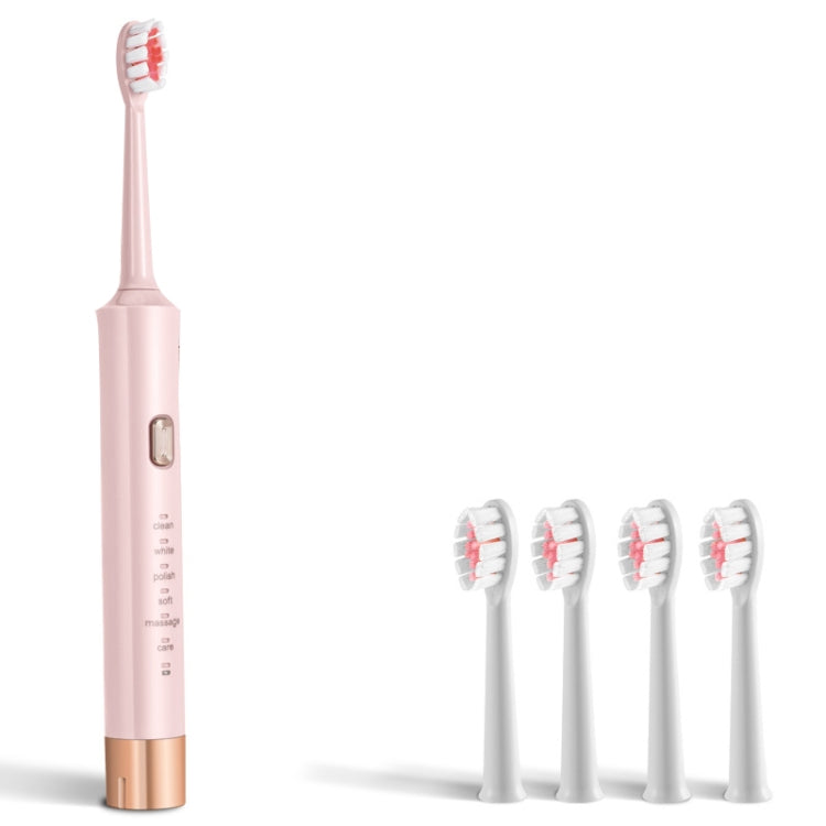 AW-175 Adult Household USB Sonic Electric Toothbrush Couple Toothbrush, White, Pink, Green, Black