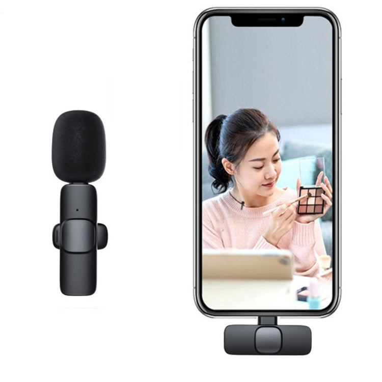 Lavalier Wireless Microphone Mobile Phone Live Video Shooting Small Microphone, 8 Pin Direct 1 To 1, Type C 1 To 2, 8 Pin Direct 1 To 2