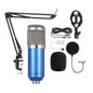 BM800 Condenser Microphone Set, BM800 With USB Sound Card (Black), BM800 With USB Sound Card (Black Golden Net), BM800 With USB Sound Card (White), BM800 With USB Sound Card (Blue), BM800 With USB Sound Card (Pink)