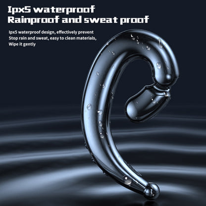 M520 Ear-mounted Stereo Bone Conduction Sports Bluetooth Earphone, Black, White, Pink, Skin Color