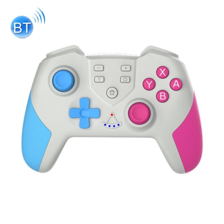 T23 Macro Programming Six-Axis Wireless Bluetooth Handle With NFC For Switch Pro, Green, Mary Red, Blue Green, Blue Pink