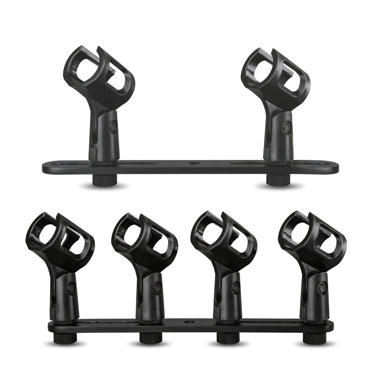 Microphone Clip Aluminum Pole Microphone Accessories, A16 Double-headed, A18 Four-headed