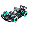 RD158-2 2.4G Four-Wheel Drive Horizontal Spray Remote Control Car, F1 Blue, F1 Red