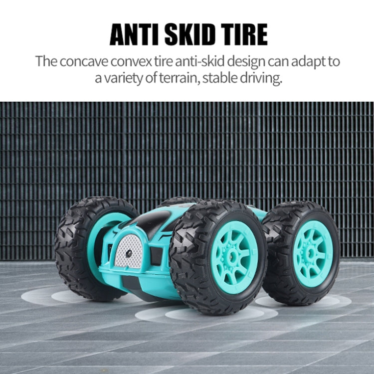 RD158-3 2.4G Mini High Speed Double Sided Remote Control Car Toy, English Box 08 Blue, English Box 08 Yellow