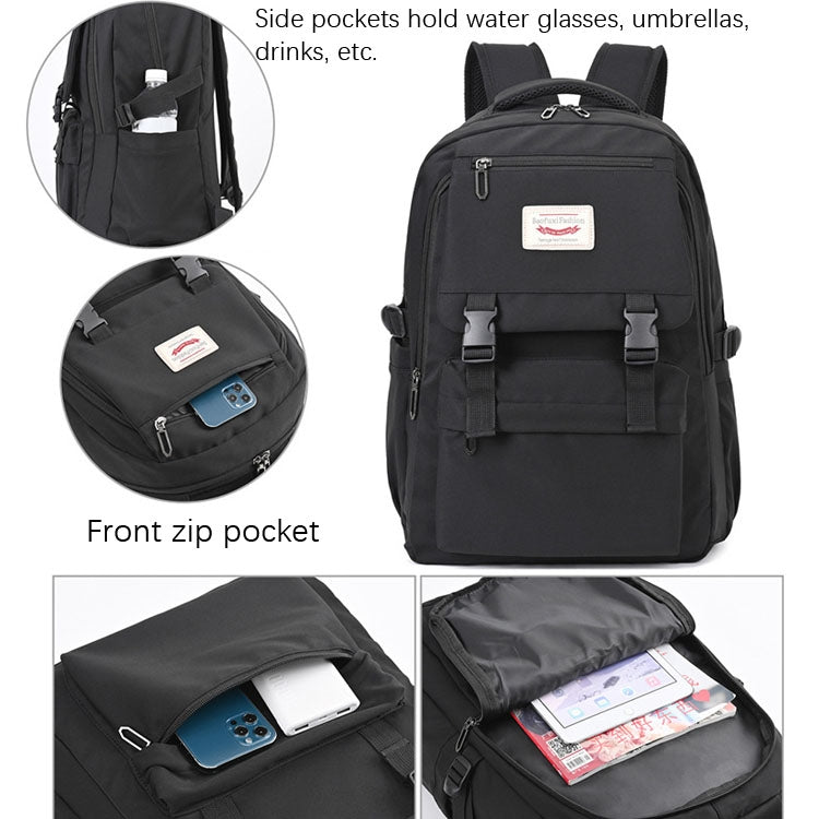 Big Capacity Men and Women Simple Bag, 660 Black, 660 Blue, 660 Pink, 660 Green, 660 Dark Red