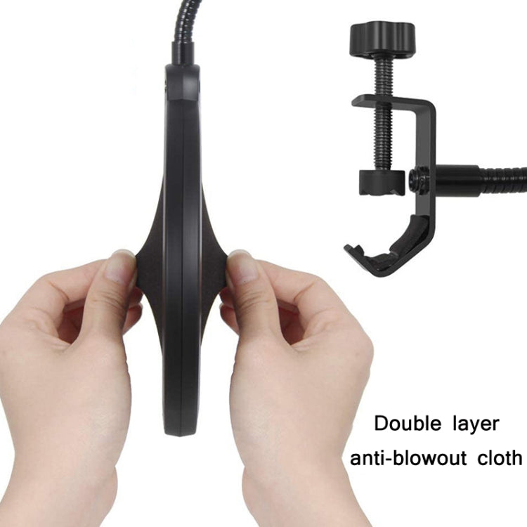 Desktop Foldable Live Condenser Microphone Gimbal Bracket