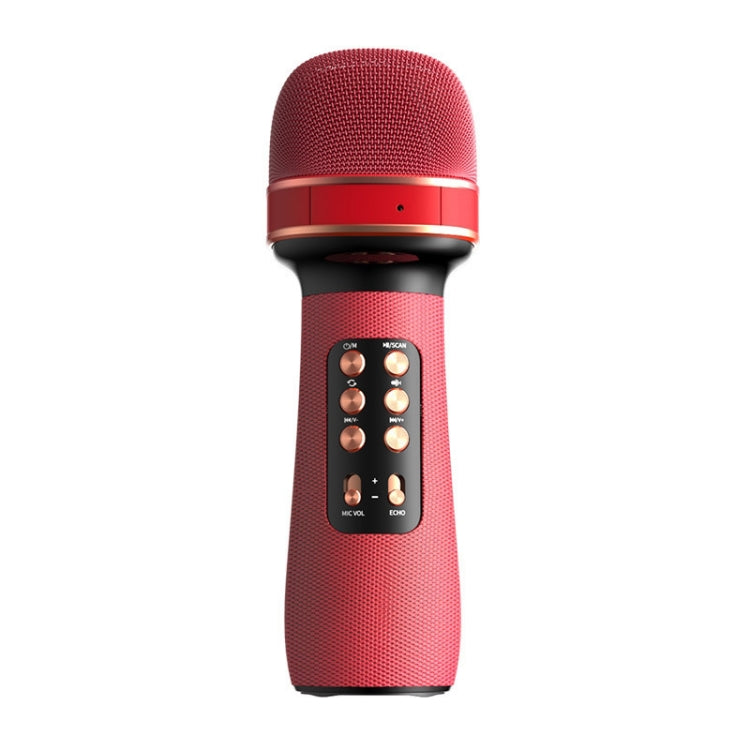 WS898 Live Wireless Bluetooth Microphone with Audio Function, Pink, Red, Blue, Black