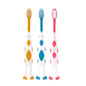 3pcs /Set RAOYI Giraffe Fine Hair Children Toothbrush Baby Cartoon Toothbrush