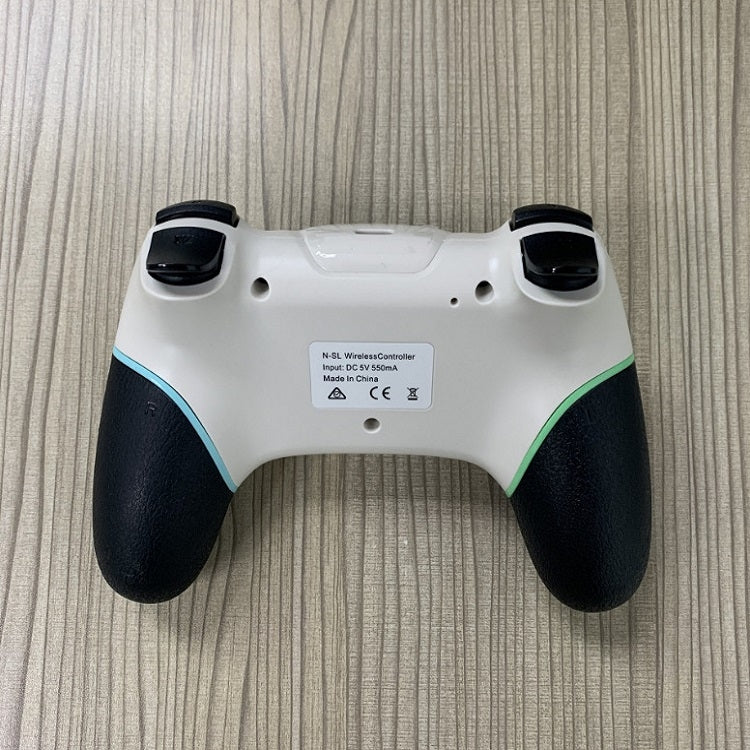 Vibration 6-axis Somatosensory Wireless Bluetooth Gamepad For Switch, Green Blue, Black White