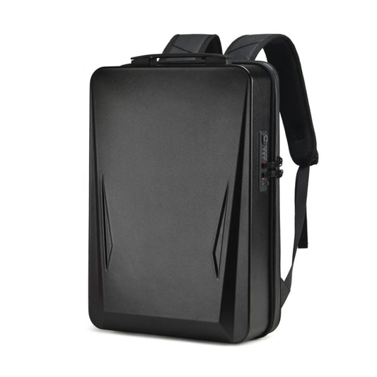 Men PC Hard Shell Gaming Computer Backpack For 15.6-17.3 Inch, Black, Silver