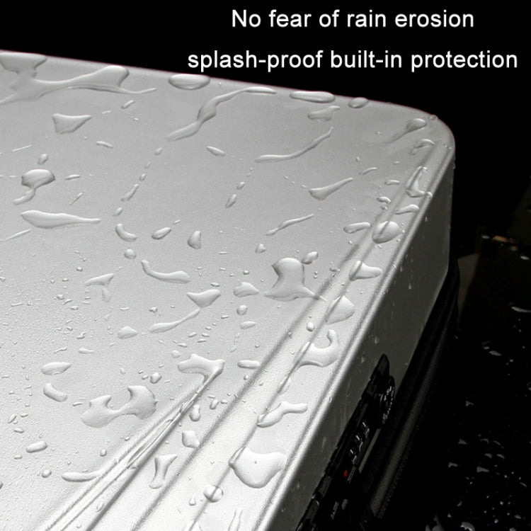 Men PC Hard Shell Gaming Computer Backpack For 15.6-17.3 Inch, Black, Silver