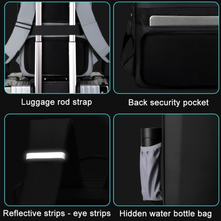 ABS Hard Shell Gaming Computer Backpack, 15.6 inches (Black), 15.6 inches (Silver), 17.3 inches (Black), 17.3 inches (Silver)