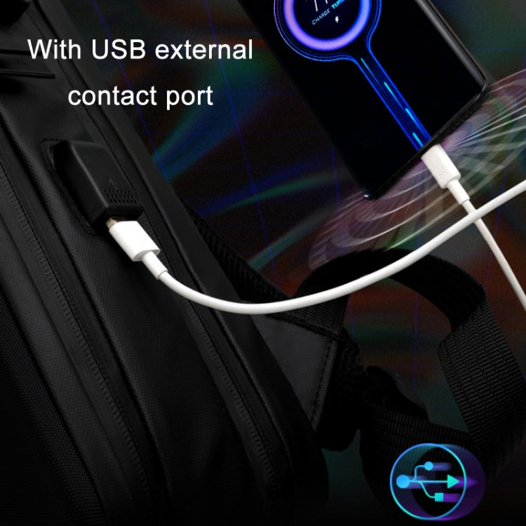 ABS Hard Shell Gaming Computer Backpack, 15.6 inches (Black), 15.6 inches (Silver), 17.3 inches (Black), 17.3 inches (Silver)