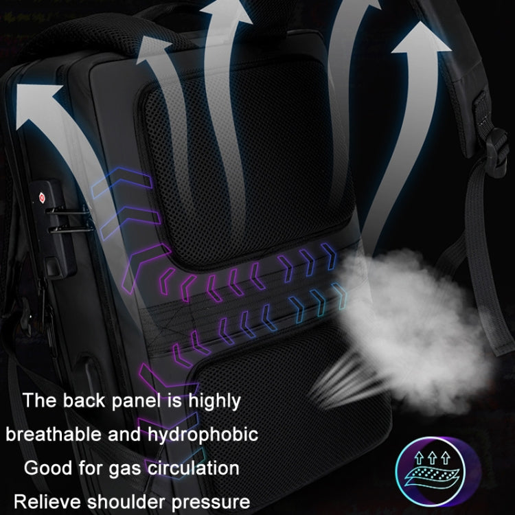 ABS Hard Shell Gaming Computer Backpack, 15.6 inches (Black), 15.6 inches (Silver), 17.3 inches (Black), 17.3 inches (Silver)