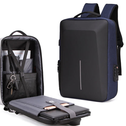 Men Business Shoulder USB External Interface Computer Bag, Color: 8001 Black, 8001 Black, 8001 Gray, 8001 Blue, 8001 Red, 8003 Black, 8003 Gray, 8003 Blue, 8003 Red, 8001-J Black, 8001-J Gray, 8001-J Blue, 8001-J Red