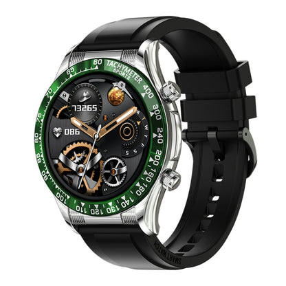 LOANIY E18 Pro Smart Bluetooth Calling Watch with NFC Function, Black Silicone, Green Silicone, Gold Silicone, Black Leather, Green Leather, Gold Leather, Black Silver Steel, Green Silver Steel, Gold Steel