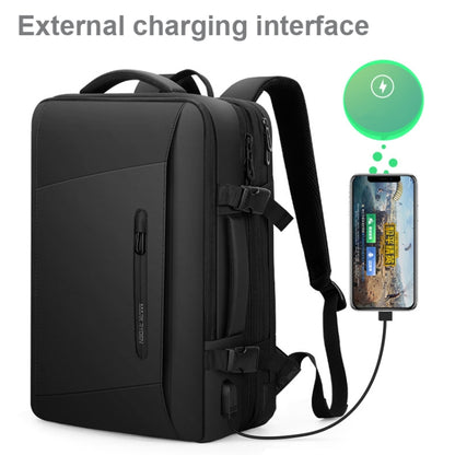 Mark Ryden 17.3 Inch Men Large Capacity Oxford Cloth Computer Backpack,Style:, Ordinary Style, Expansion Style, Raincoat Style