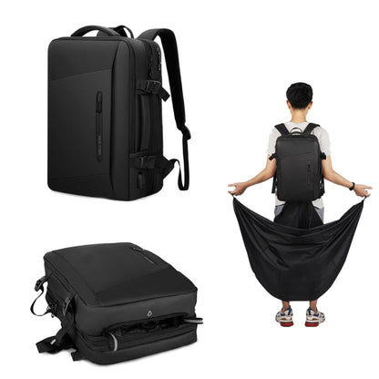 Mark Ryden 17.3 Inch Men Large Capacity Oxford Cloth Computer Backpack,Style:, Ordinary Style, Expansion Style, Raincoat Style