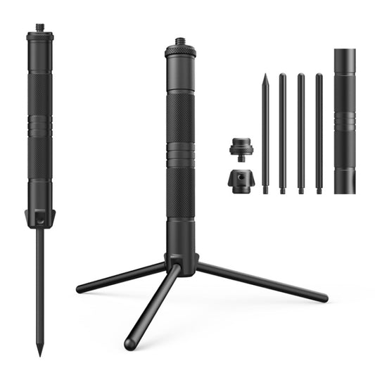 Foldable Portable Aluminum Alloy Tripod Light Stand Mobile Phone Live Tripod