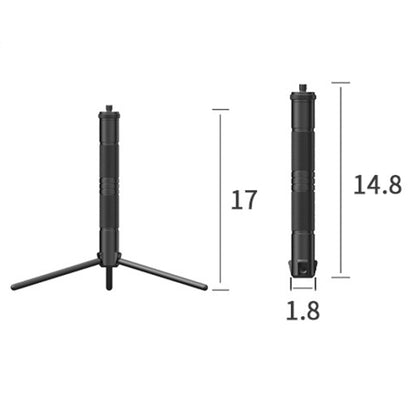 Foldable Portable Aluminum Alloy Tripod Light Stand Mobile Phone Live Tripod