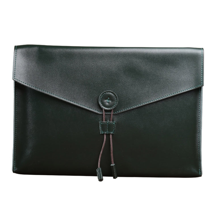 S121 Leather Wear-resistant Business Briefcase, Brown, Coffee, Wine Red, Black, Blue, Green, Double Brown, Double Coffee, Double Green