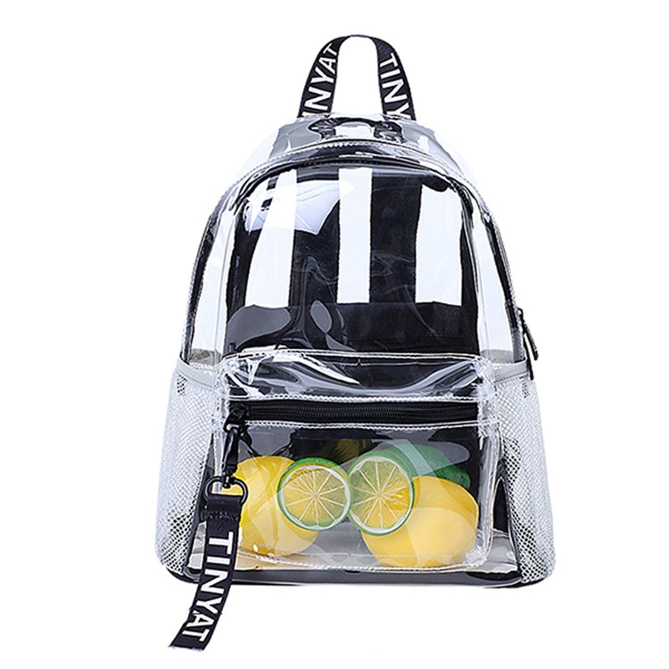 T9051 Ladies Jelly Bag Waterproof PVC Transparent Backpack Beach Travel Backpack