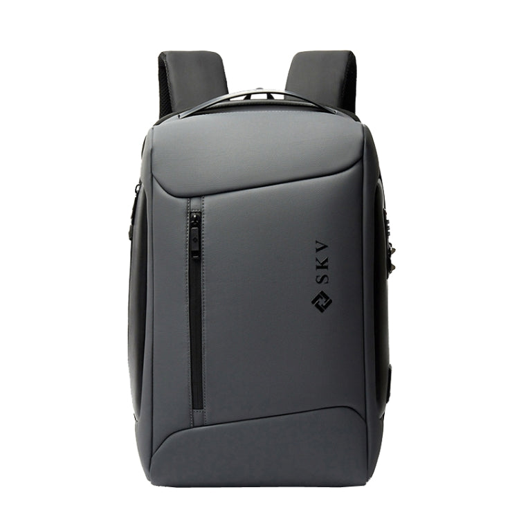 SKV B20430 Men Large Capacity Commute Computer Bag Business Casual Backpack, SKV B20430 Blue, SKV B20430 Black, SKV B20430 Grey