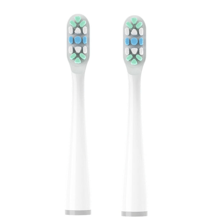 2 PCS Achor Free Tufting Electric Toothbrush Head for Usmile, White, Pink