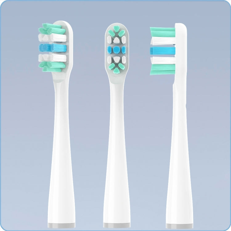 2 PCS Achor Free Tufting Electric Toothbrush Head for Usmile, White, Pink