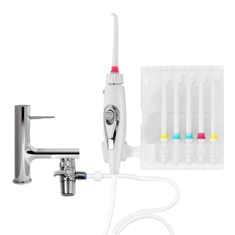 Household Faucet Oral Irrigator Toothbrush Water Flosser, X1