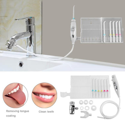 Household Faucet Oral Irrigator Toothbrush Water Flosser, X1