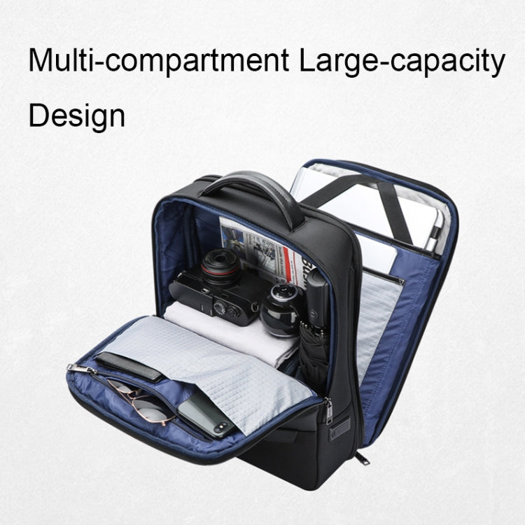 Bopai 61-120621A Outdoor Waterproof Laptop Backpack with USB Charging Port, Spec:, Regular Version, Expansion Version