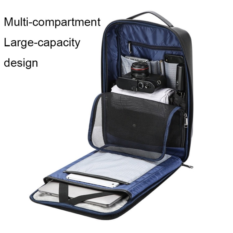 Bopai 61-109311 Large Capacity Lightweight Waterproof Laptop Backpack with USB Charging Port, 61-109311