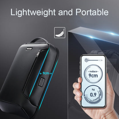 Bopai 61-109311 Large Capacity Lightweight Waterproof Laptop Backpack with USB Charging Port, 61-109311