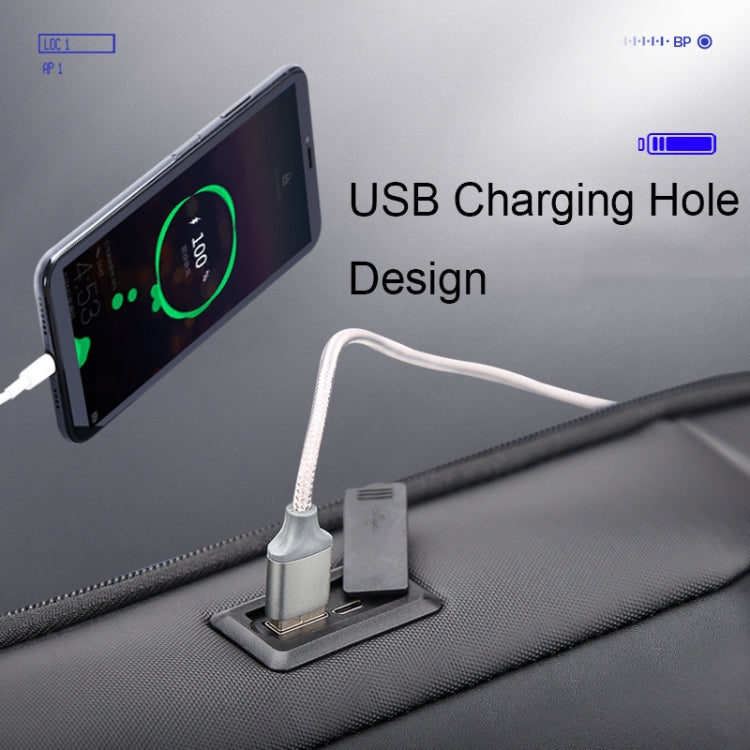 Bopai 61-109311 Large Capacity Lightweight Waterproof Laptop Backpack with USB Charging Port, 61-109311