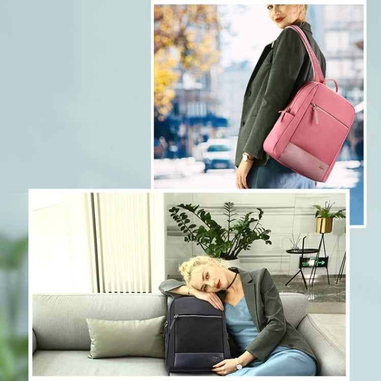 Bopai 62-51316 Multifunctional Wear-resistant Anti-theft Laptop Backpack, Blue, Black, Pink