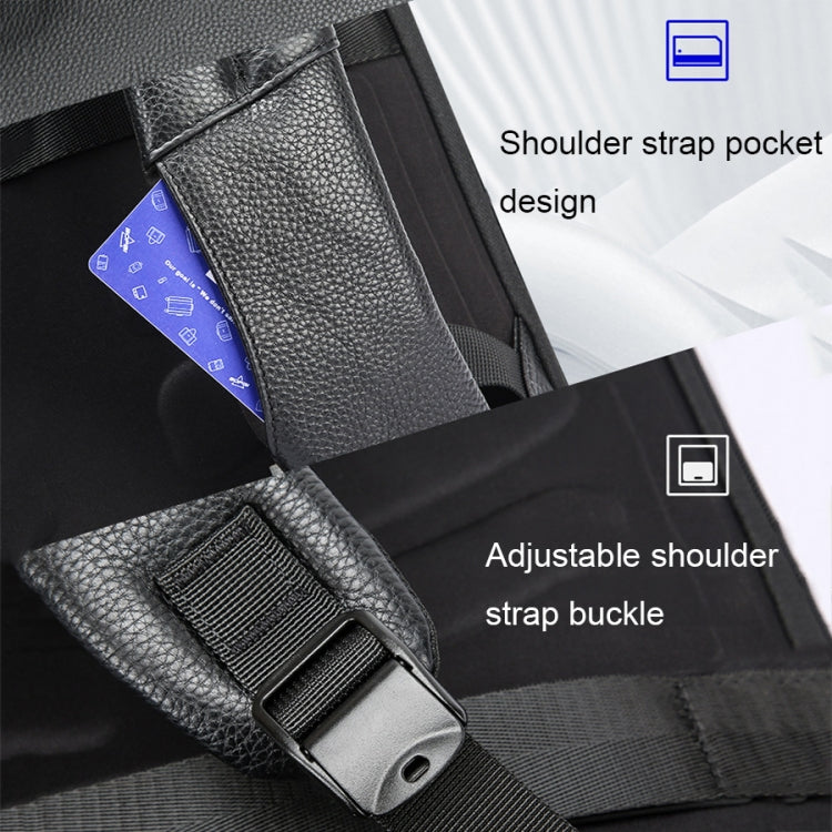 Bopai 61-121561 Multifunctional Anti-theft Laptop Business Backpack with USB Charging Hole, 61-121561