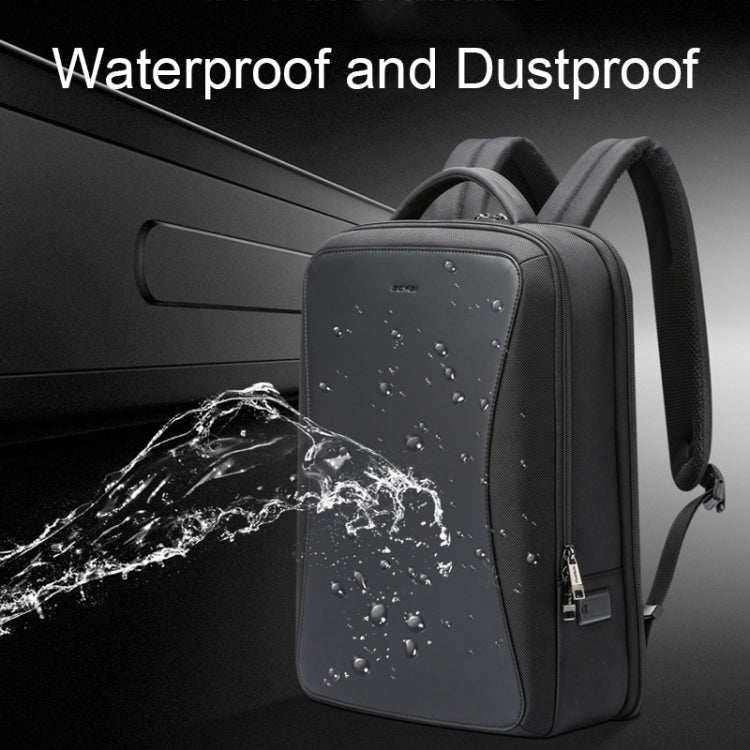 Bopai 61-120891 Multifunctional Anti-theft Laptop Business Backpack with USB Charging Hole