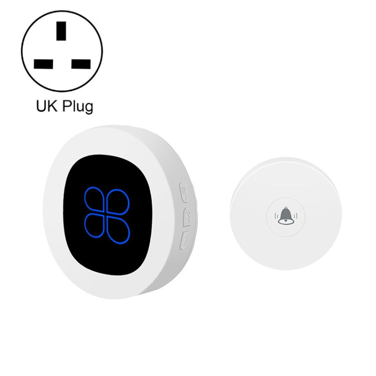 R16 1 For 1 Smart Wireless Self-Powered Hotel Home Electronic Call Doorbell, R16 EU Plug Black, R16 US Plug White, R16 US Plug Black, R16 UK Plug White, R16 UK Plug Black, R16 EU Plug White