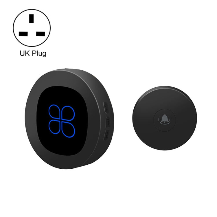 R16 1 For 1 Smart Wireless Self-Powered Hotel Home Electronic Call Doorbell, R16 EU Plug Black, R16 US Plug White, R16 US Plug Black, R16 UK Plug White, R16 UK Plug Black, R16 EU Plug White