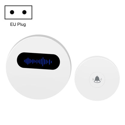 T10-1 1 For 1 Lighting Self-Power Generation Wireless Intelligent Anti -Rainwater Doorbell, T10-1 UK Plug White, T10-1 UK Plug Black, T10-1 EU Plug White, T10-1 EU Plug Black, T10-1 US Plug White, T10-1 US Plug Black