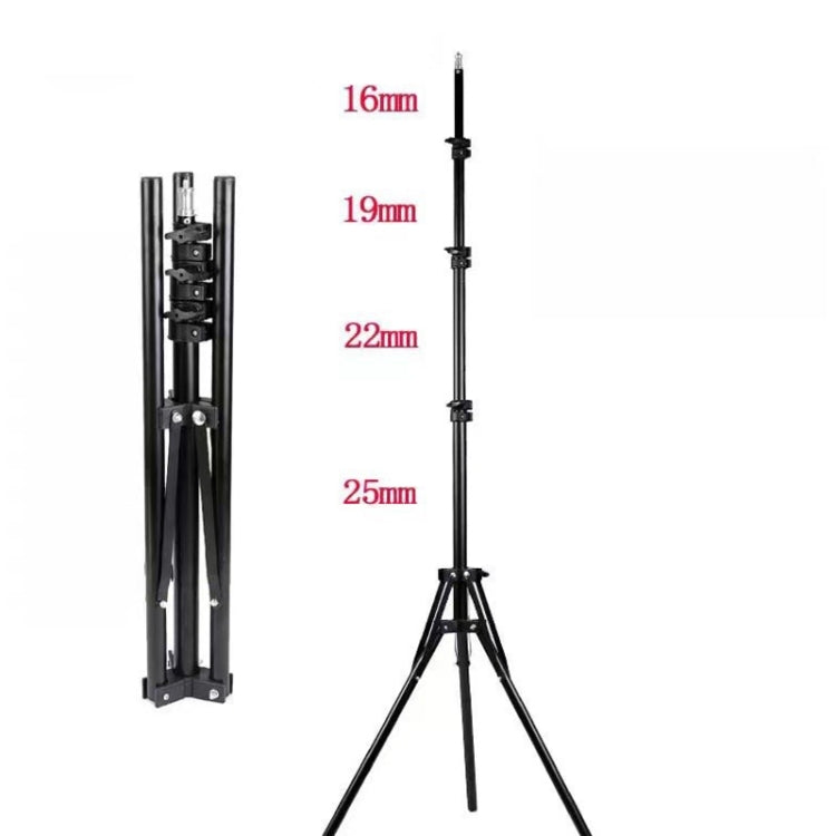 1.6m Live Photography Light Stand Thickened Anti-folding Tripod, With 30cm Hose