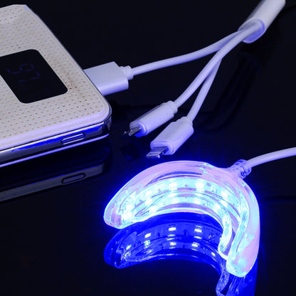 16LED Teeth Whitening Device Dental Bleaching System, With 3 In 1 Data Cable