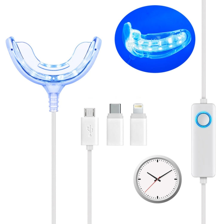 Wire-Controlled 25min Timing 16LED Teeth Whitening Device Dental Bleaching System, Wire-Controlled