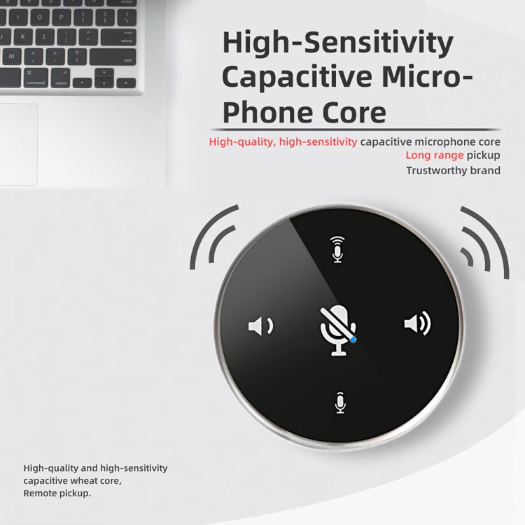 Q5 Video Conferencing Noise Canceling Desktop Audio Microphone