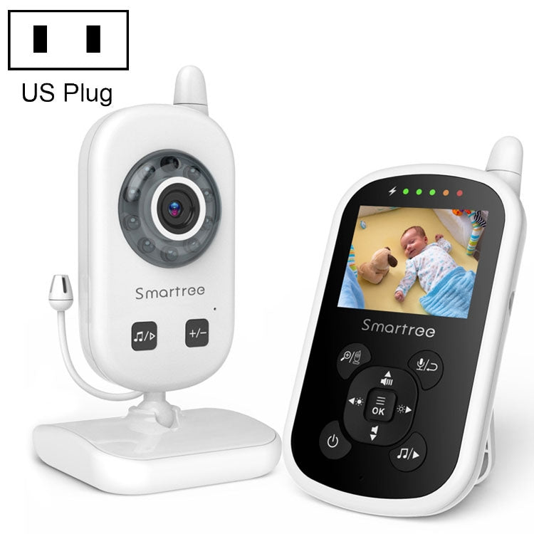 UU24 2.4 Inch Wireless Baby Monitor Camera Temperature Monitor 2 Way Audio VOX Lullaby, UU24 US Plug, UU24 EU Plug, UU24 UK Plug