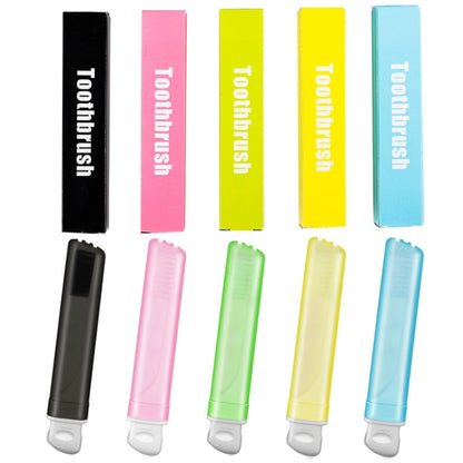 Portable Business Trip Folding Toothbrush Multi-color Super Soft Bristles Toothbrush, 6 PCS/Set, 4 PCS/Set, 5 PCS/Set