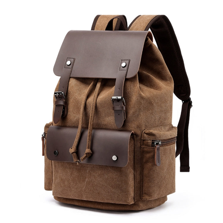 Canvas Leisure Backpack Computer Bag Student School Bag