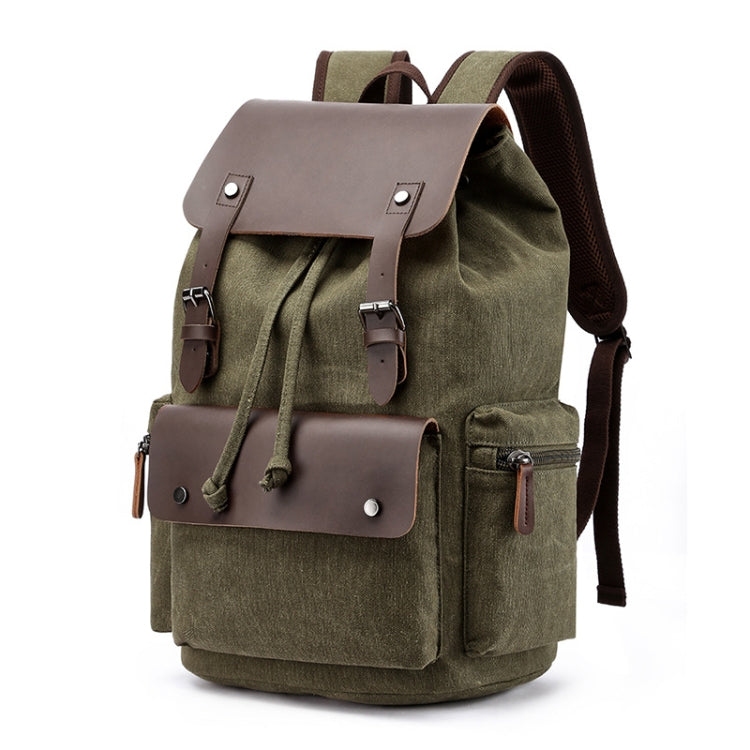 Canvas Leisure Backpack Computer Bag Student School Bag
