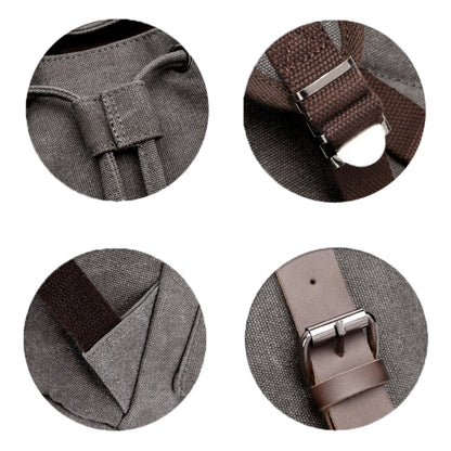 Canvas Leisure Backpack Computer Bag Student School Bag